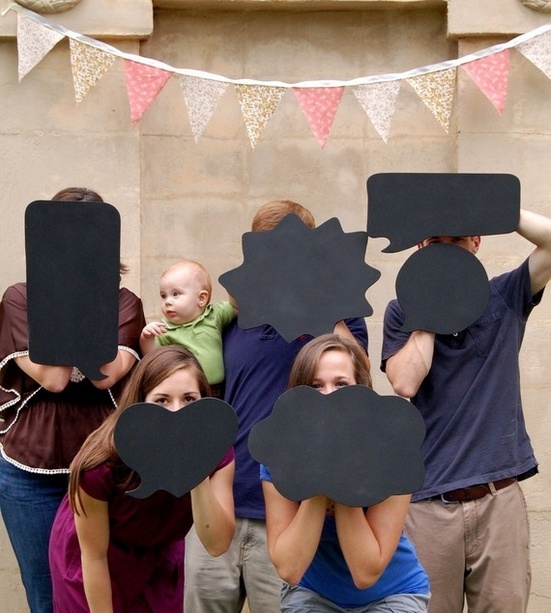 Foto-lembrança - plaquinhas